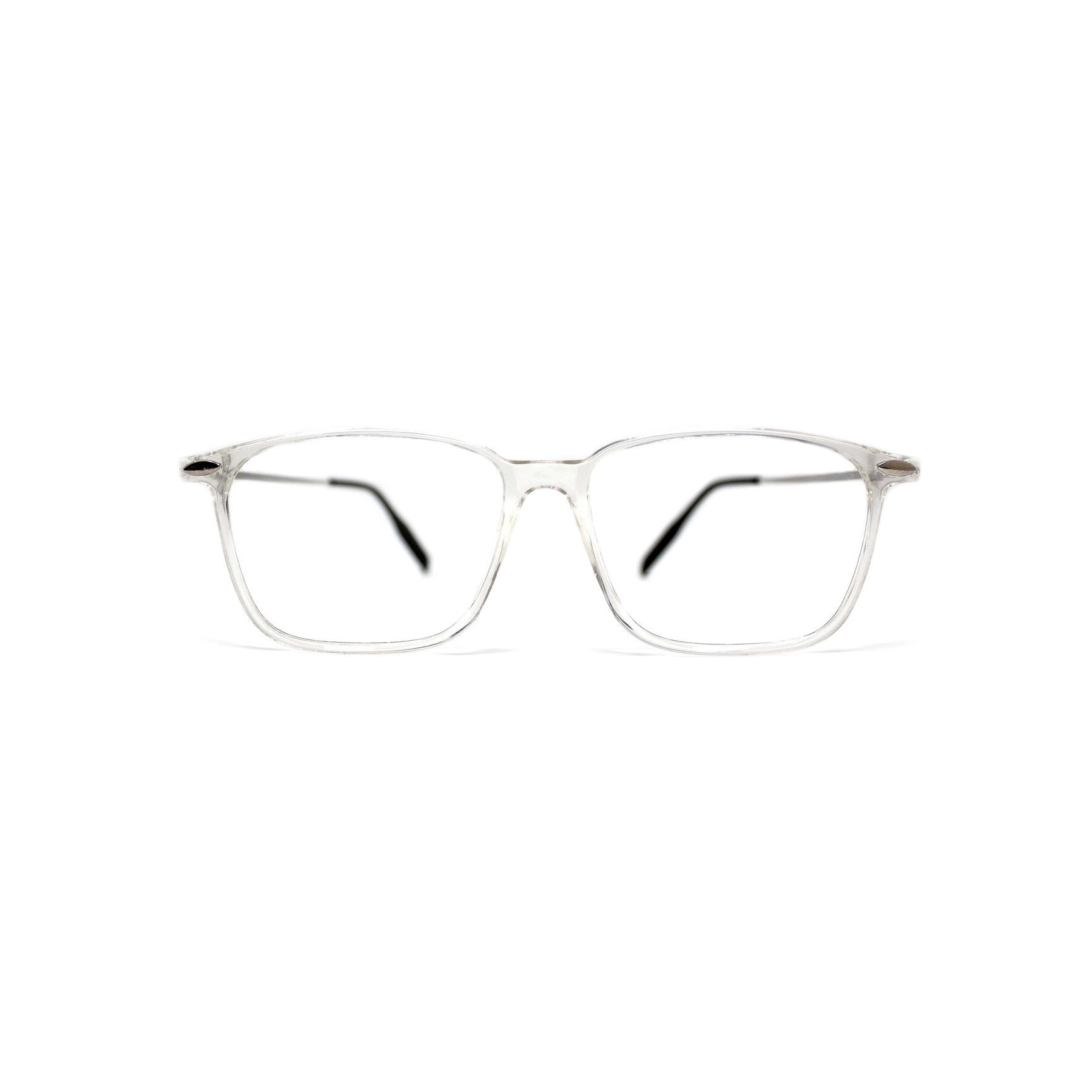 Gafas modelo Pumba vista frontal en color cristal